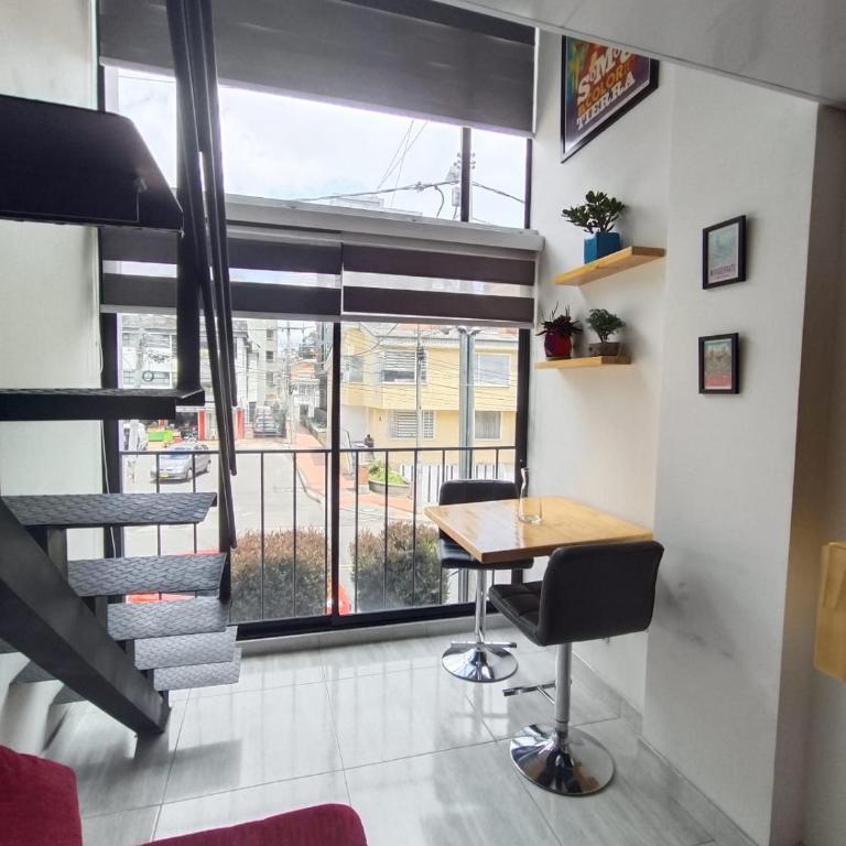 Moderno Loft Campin- Movistar Arenas - One-Bedroom Apartment - 14