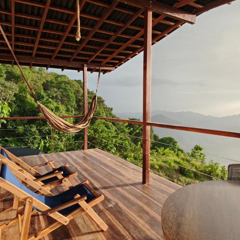 Minca Sintropia - Sustainable Lodge & Organic Coffee Finca - Bungalow con vistas al mar - 5