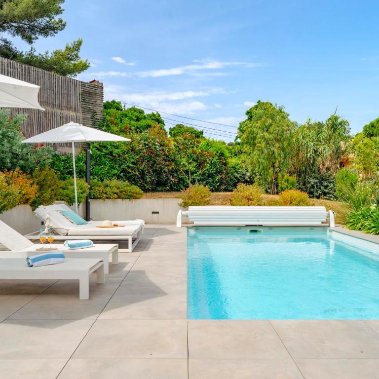 Villa Hedone - Presqu'île de Giens Piscine Vue mer - Villa mit privatem Pool - 16