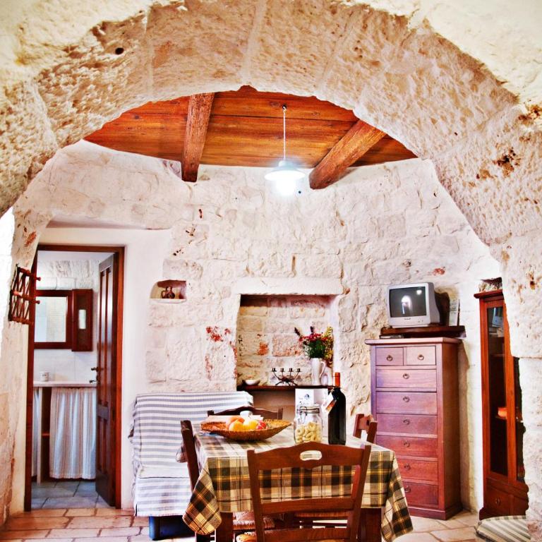 Trulli Il Castagno - Casa Trullo con 1 Camera da Letto e Vista Giardino - 6