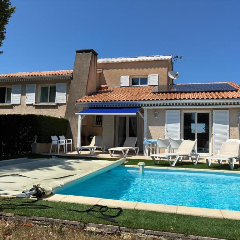Villa La Hume proche port plage commodités Bassin d'Arcachon avec piscine chauffée - Maison de Vacances 3 Chambres - 3