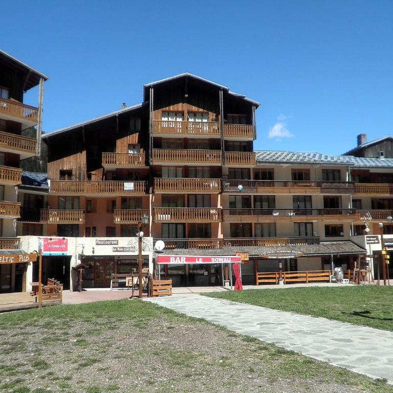 Charmant 2P Mezzanine à 20m des Remontées, Balcon Sud, Casier à Ski, Draps Inclus, Valfréjus - FR-1-561-16 - Apartamento (4 adultos) - 11