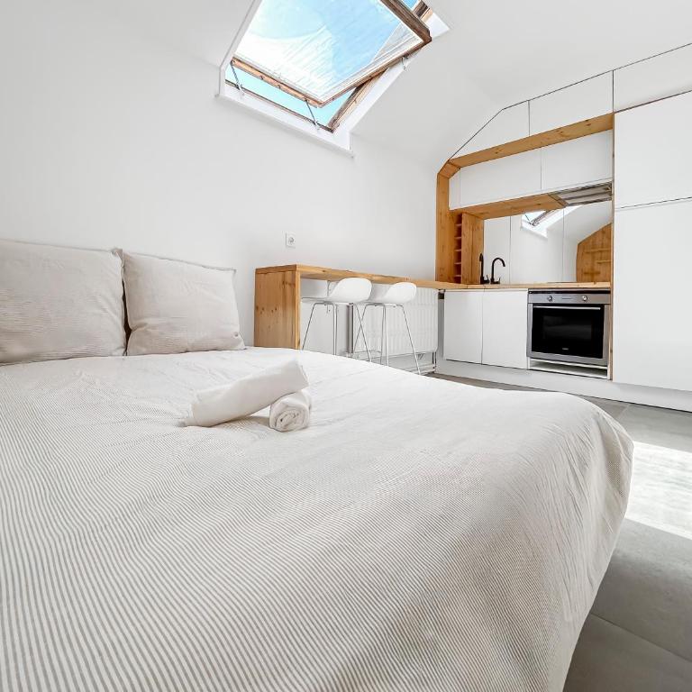 Studio lumineux et cosy, proche sites touristiques - Monolocale con Divano-Letto - 10