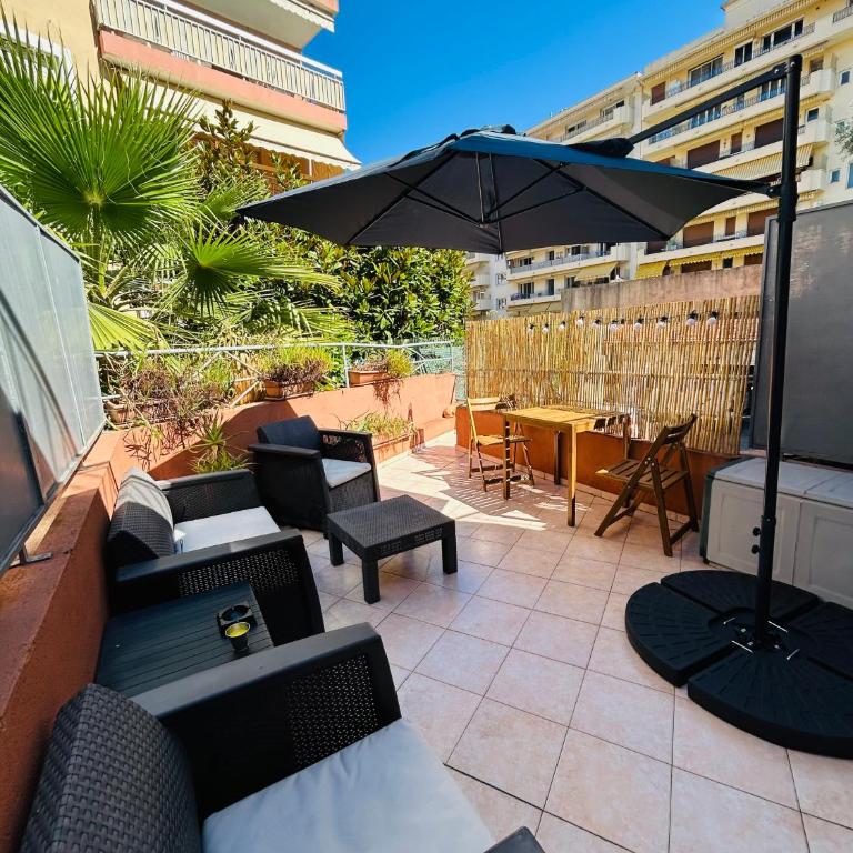 Studio cozy avec parking à 2 minutes de la plage - Apartment mit 1 Schlafzimmer - 5