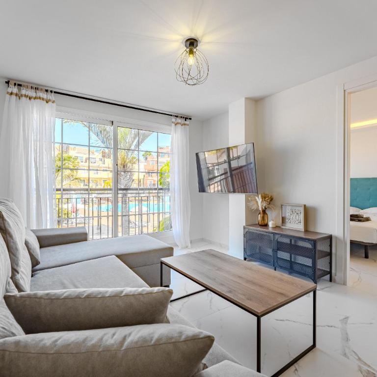 2 BDR Charming Stay in Los Cristianos - Apartamento de 2 dormitorios con vistas a la piscina - 14