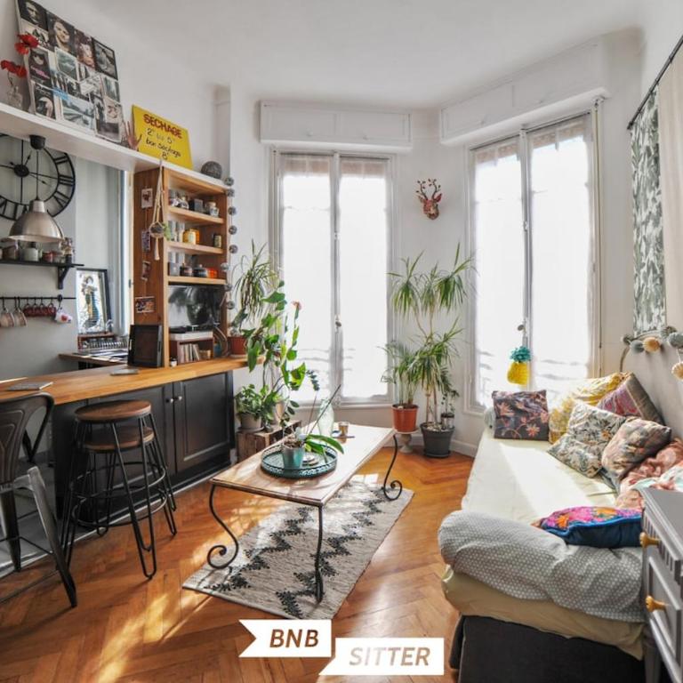 Bohemian style and luminous balcony - Appartement 2 Chambres - 1