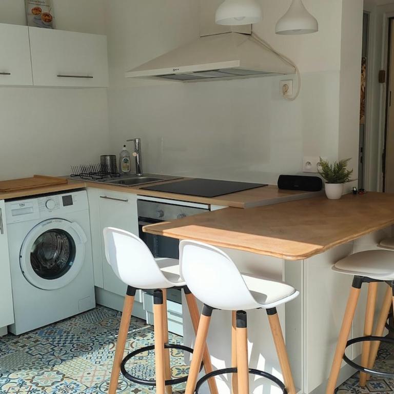 Confortable appartement avec terrasse proche Castillet - Appartement 1 Chambre - 10
