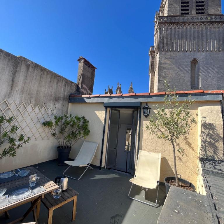 Le Logis du Chanoine, 50 m2 and terrace face to Cathedral - Appartement 1 Chambre - 5