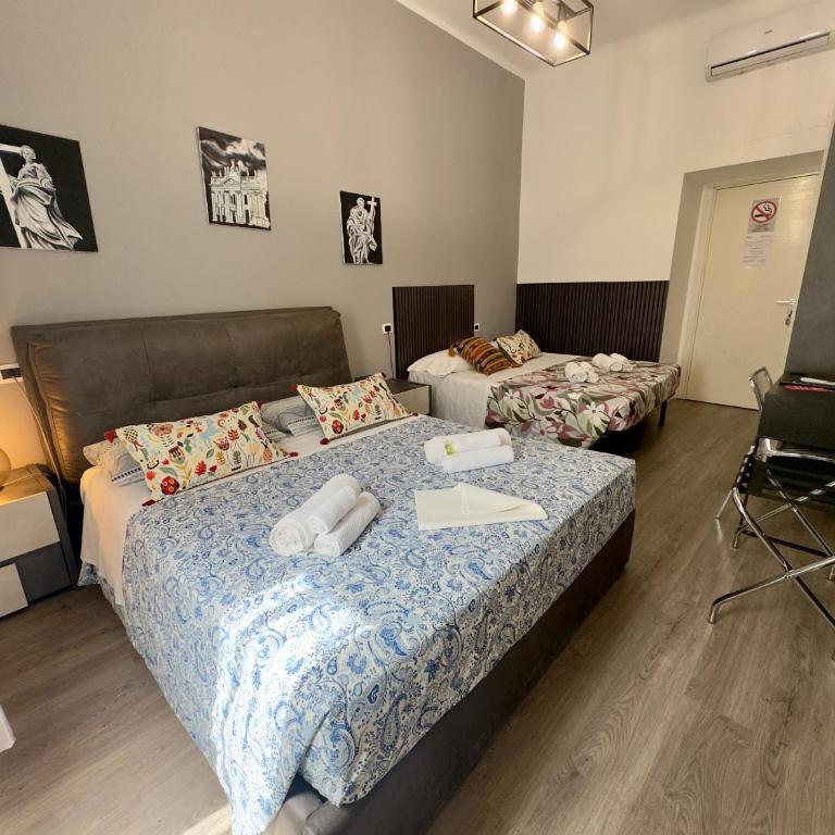 Gate 40 Roma - Quadruple Room with Private Bathroom - 20