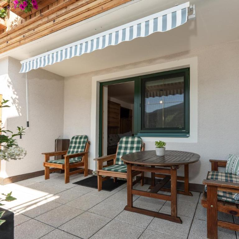 Wellnesshaus Reichelt - Apartment mit 1 Schlafzimmer und Terrasse - 4