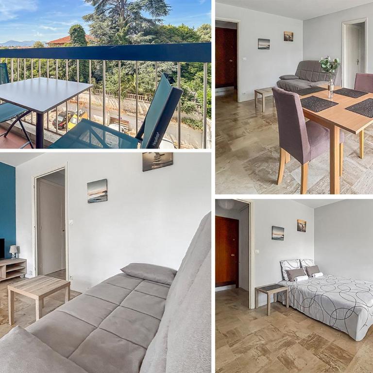 Studio proche de la mer avec parking Cagnes-sur-Mer - Apartment mit 1 Schlafzimmer - 7