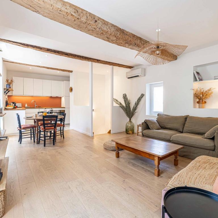 L'EMERAUDE duplex confortable au cœur de Cannes, proche plage du Midi et Palais - Appartement 2 Chambres - 2