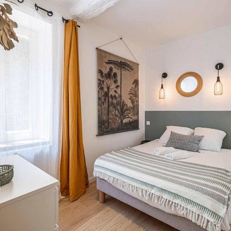 L'EMERAUDE duplex confortable au cœur de Cannes, proche plage du Midi et Palais - Appartement 2 Chambres - 13