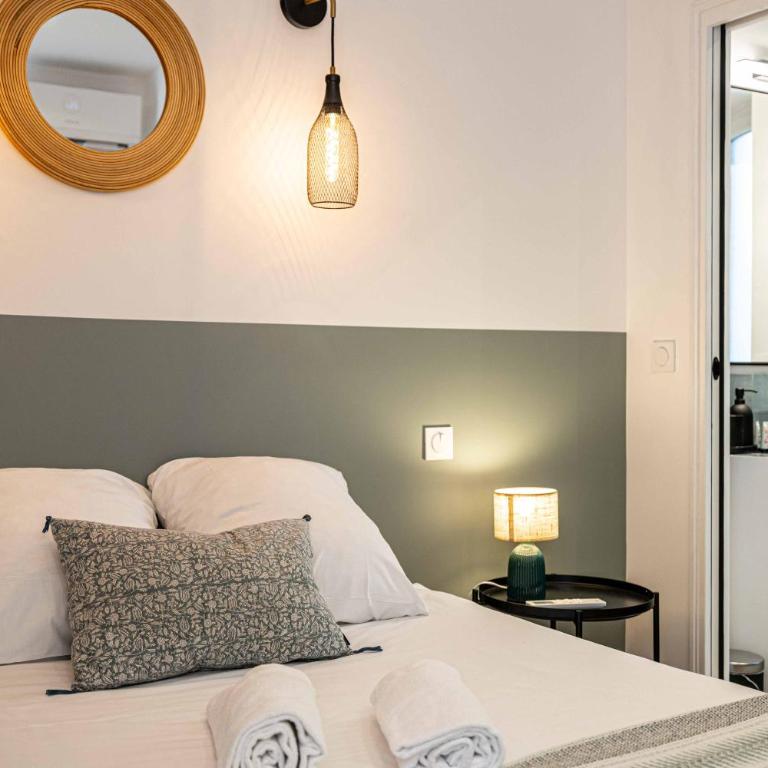 L'EMERAUDE duplex confortable au cœur de Cannes, proche plage du Midi et Palais - Appartement 2 Chambres - 16