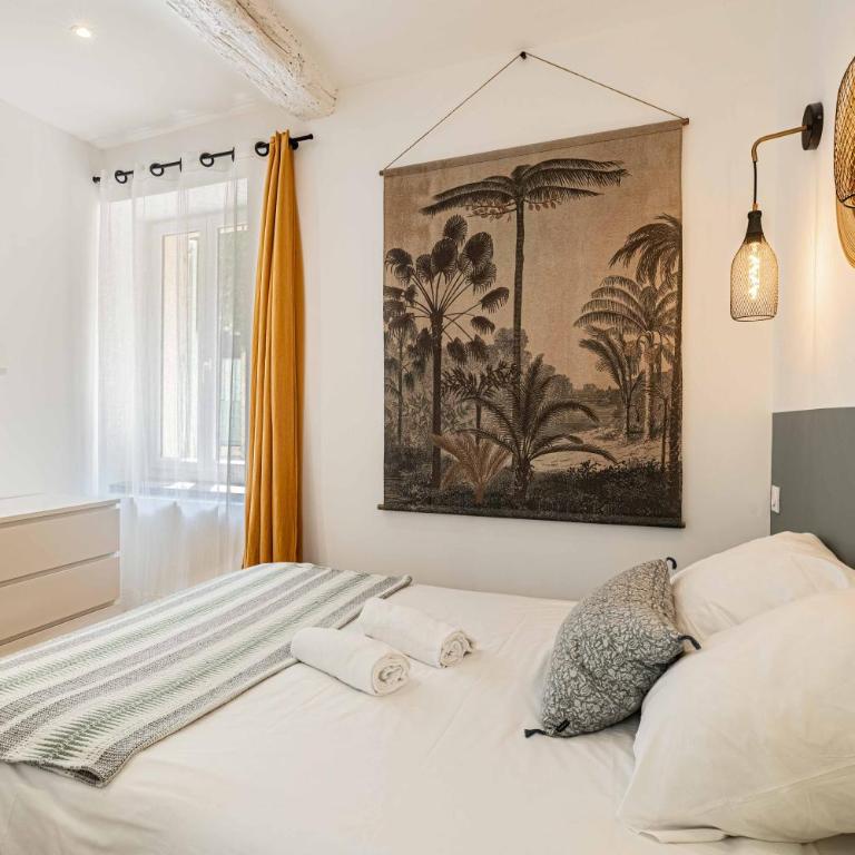 L'EMERAUDE duplex confortable au cœur de Cannes, proche plage du Midi et Palais - Appartement 2 Chambres - 15