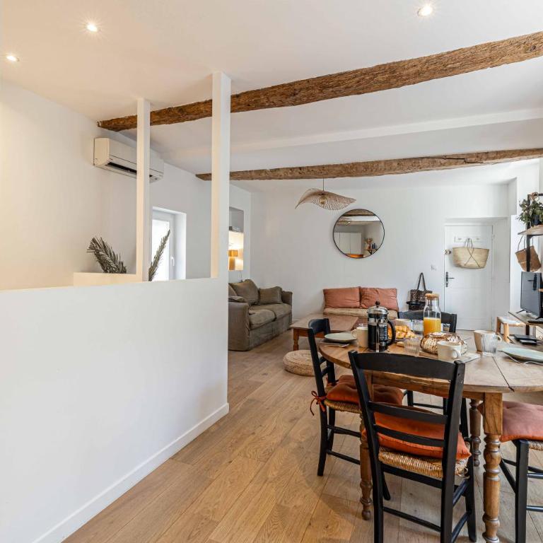 L'EMERAUDE duplex confortable au cœur de Cannes, proche plage du Midi et Palais - Appartement 2 Chambres - 7