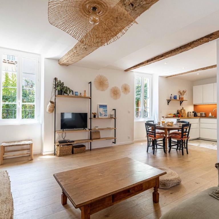 L'EMERAUDE duplex confortable au cœur de Cannes, proche plage du Midi et Palais - Appartement 2 Chambres - 3