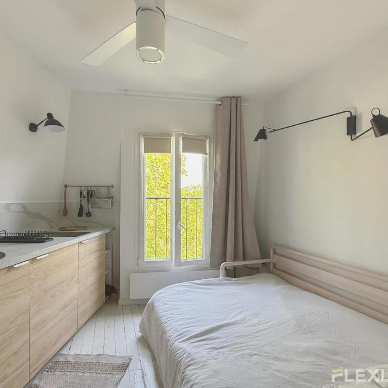 Bright Studio with Open View Voltaire 11th - Monolocale - 8