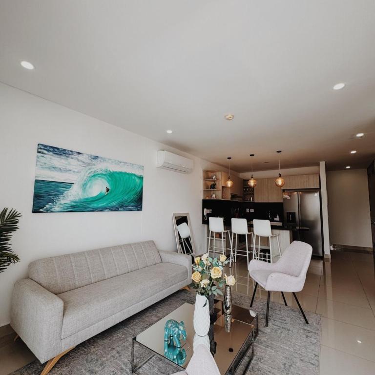 Apartamento con hermosa vista en Bocagrande - One-Bedroom Apartment - 6