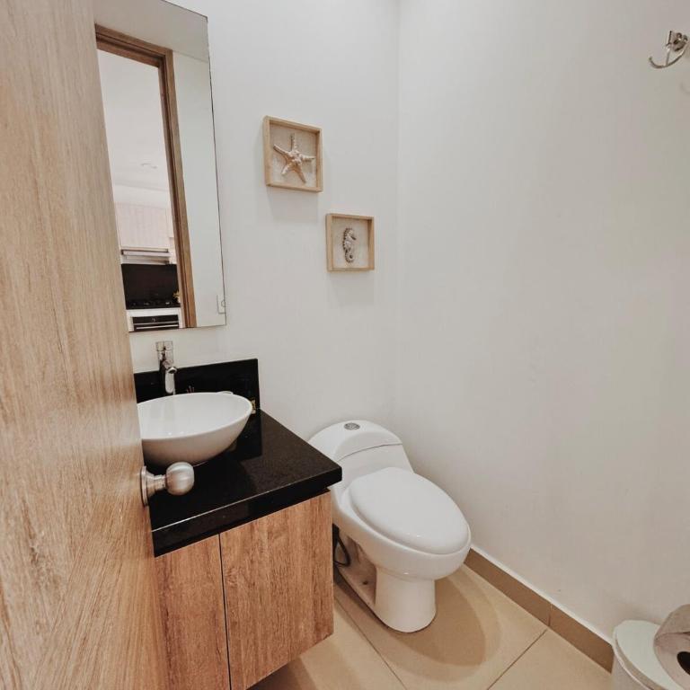 Apartamento con hermosa vista en Bocagrande - One-Bedroom Apartment - 9