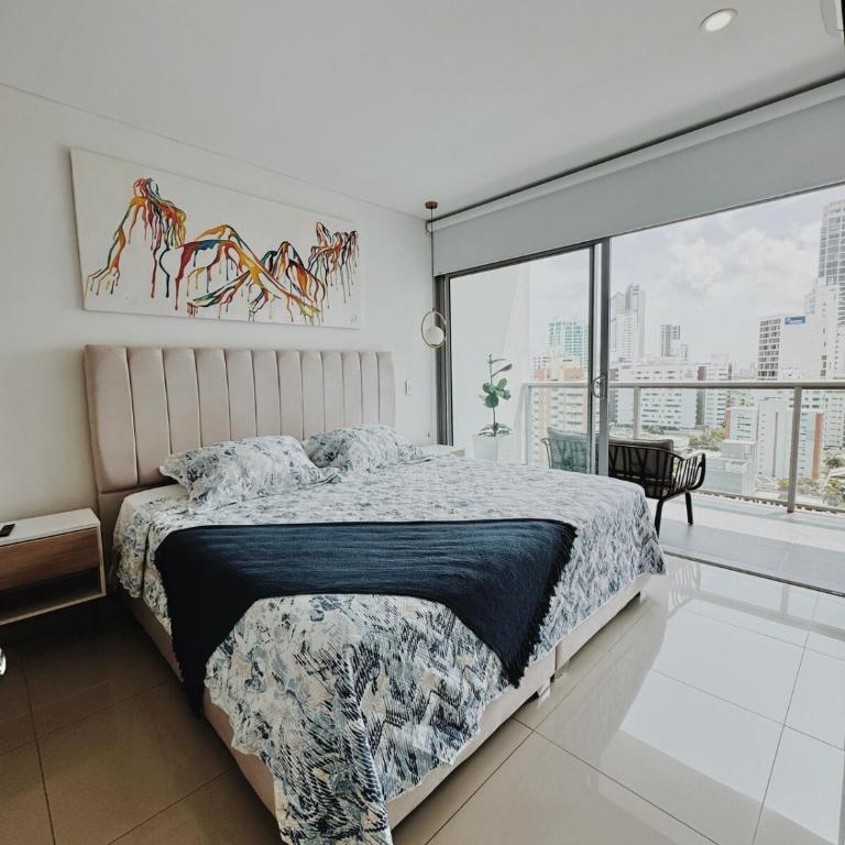 Apartamento con hermosa vista en Bocagrande - One-Bedroom Apartment - 23
