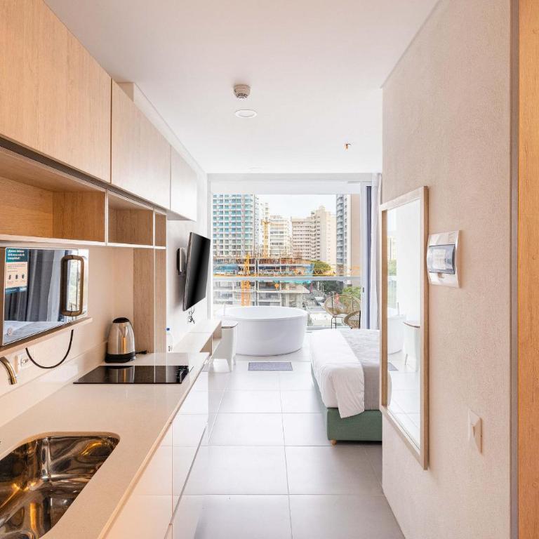 Porto Horizonte - Miethaus - Suite con bañera de hidromasaje y cama grande - 26