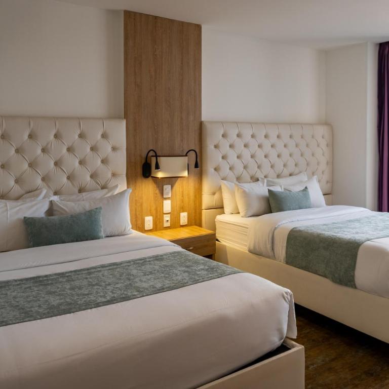 Hotel Roseliere Bucaramanga - Habitación Doble Estándar con 2 camas dobles - 17
