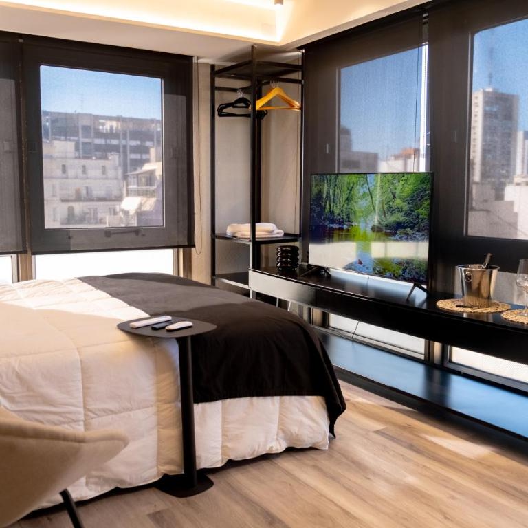 Fantástico departamento en el centro de la ciudad - Apartamento Deluxe de 1 dormitorio con vistas a la ciudad - 9