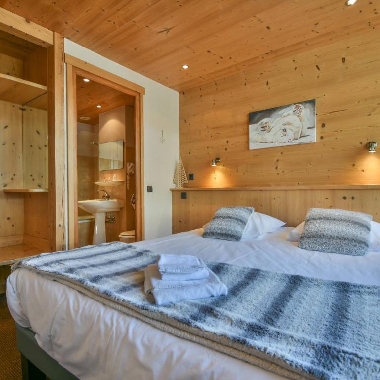 Hotel les Flocons - Doppelzimmer mit Bergblick - 2