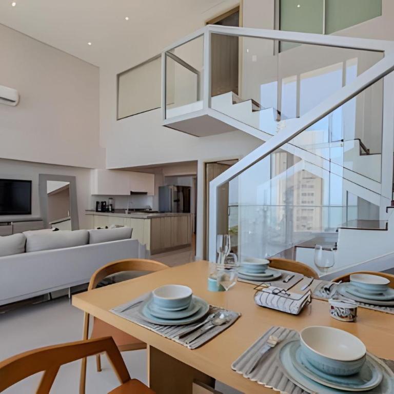 Doble altura y lujoso apto vista al mar - Apartamento de 2 dormitorios - Frente al océano - 28