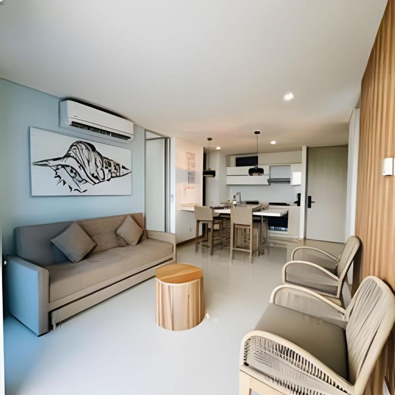 WaiBlue/Ocean Club/Bello Horizonte/Zazue/OCO01 - Apartamento Deluxe de 2 dormitorios con vistas al jardín - 2