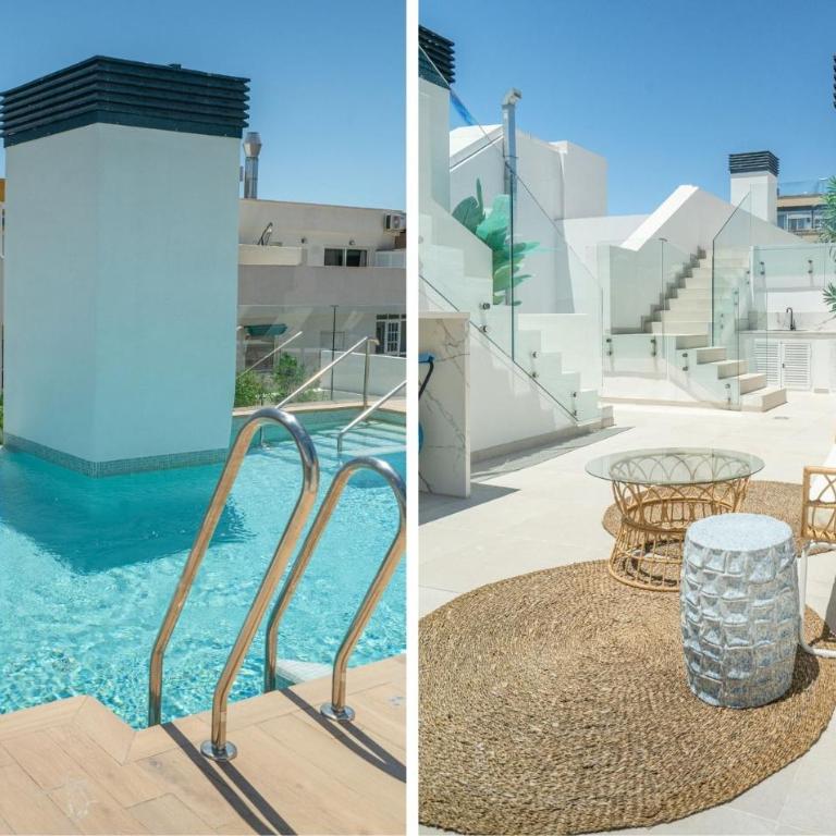 Stylish Urban Escape 2-Bedroom Apartment with Rooftop Pool - Apartamento - 3