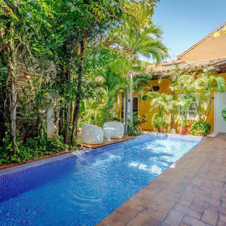 Colonial Villa with Private Pool 7BR in Cartagena Old Town - Villa - 21