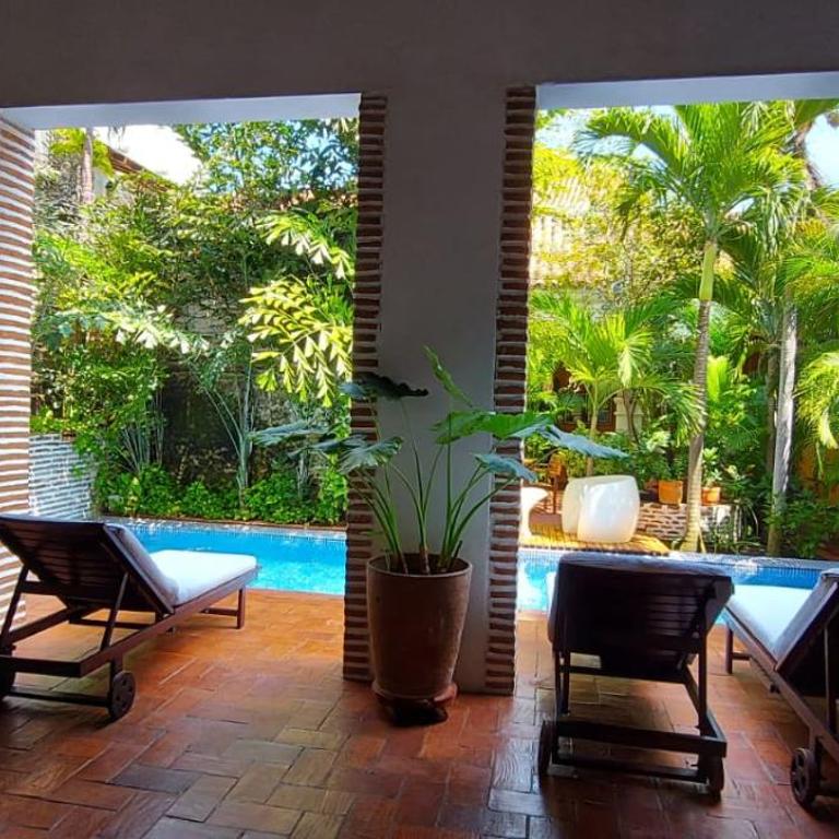 Colonial Villa with Private Pool 7BR in Cartagena Old Town - Villa - 38