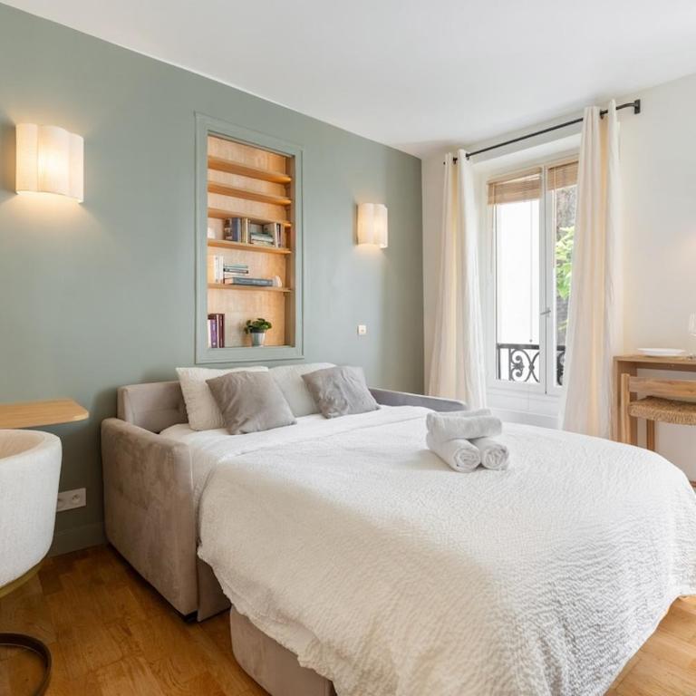Studio rénové au coeur du 5ème arrondissement - Apartamento de 1 dormitorio - 13