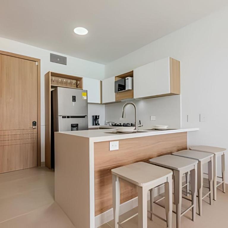 Espectacular vista a laguna de Kristal / 1 alcoba - Apartamento Deluxe de 1 dormitorio - 21