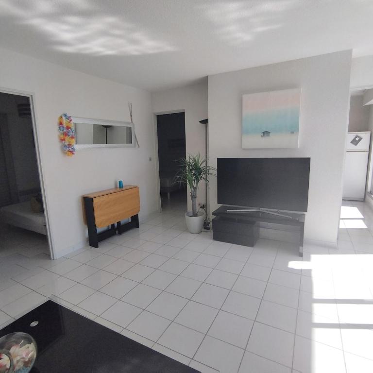 T4 en Front de Mer pour 6 pers avec Climatisation et Parking à Narbonne-Plage - FR-1-795-58 - Apartamento - 19
