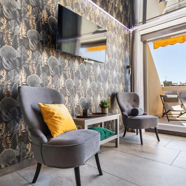 Helioamour Renovated apartment with terrace in Héliopolis Naturist Village - Apartment - 7