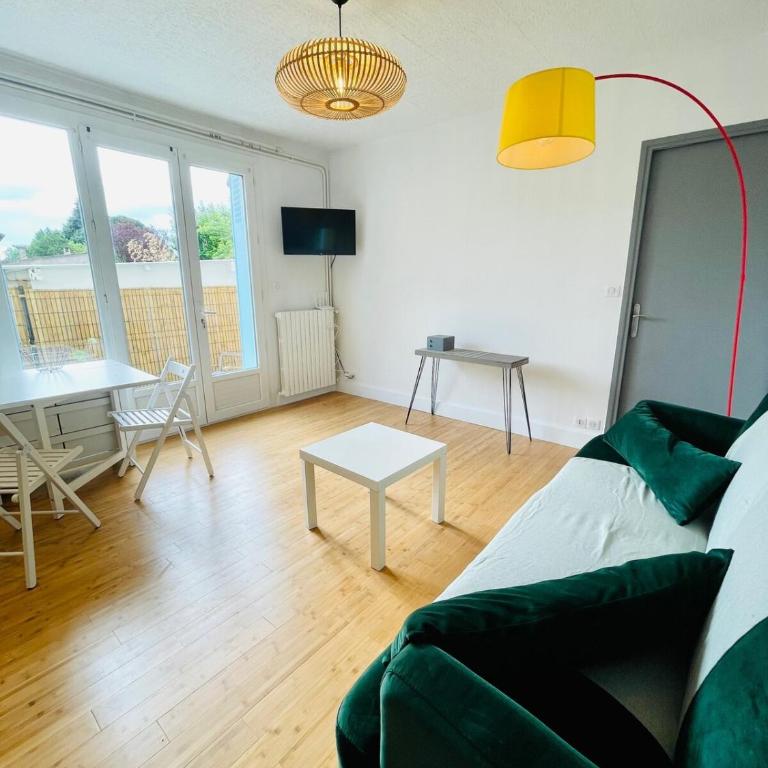 T2 cosy jardin et lit king size dans Toulouse - One-Bedroom Apartment - 5