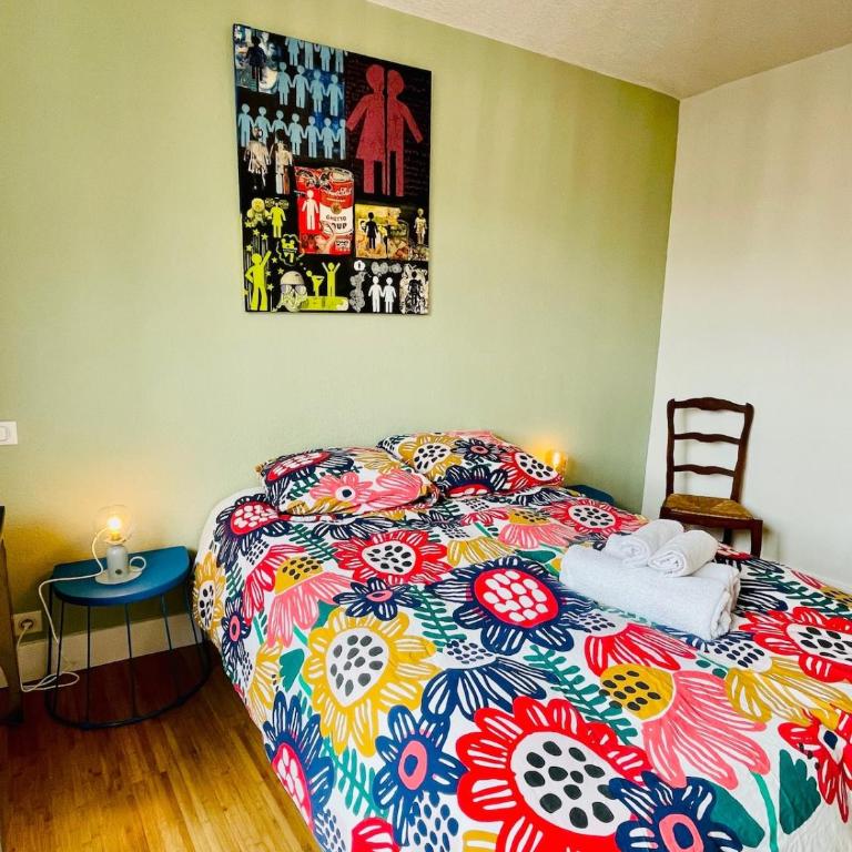 T2 cosy jardin et lit king size dans Toulouse - One-Bedroom Apartment - 12