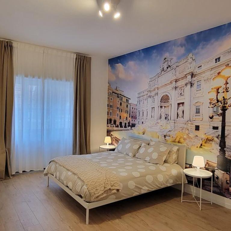 Fontana di Trevi Apartment, 24h check-in - Camera Matrimoniale Deluxe (2 Adulti + 1 Bambino) - 1