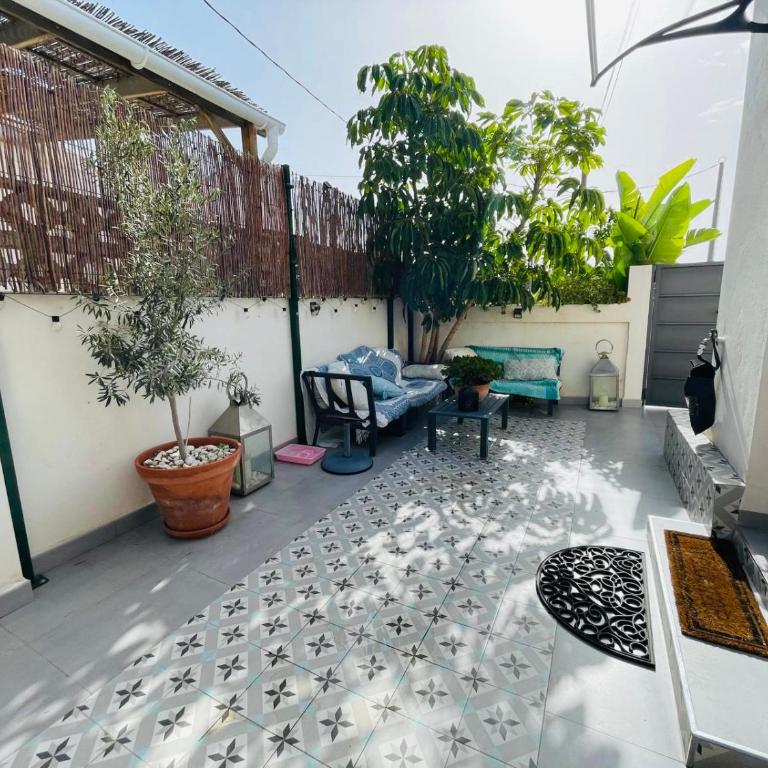 Calpe bungalow adosado piscina jardin barbacoa aire centrico moderno - Casa con 1 dormitorio - 12