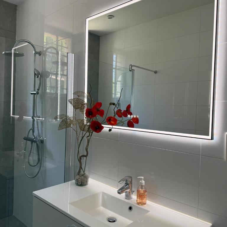 Bas de villa, 90 m2, terrasse, jardin - Appartamento con 2 Camere da Letto - 17