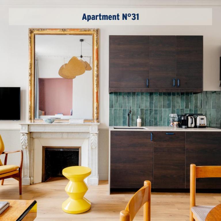 Edgar Suites Saint-Lazare - Amsterdam - Appartement N° 31 : 3 Chambres - 2