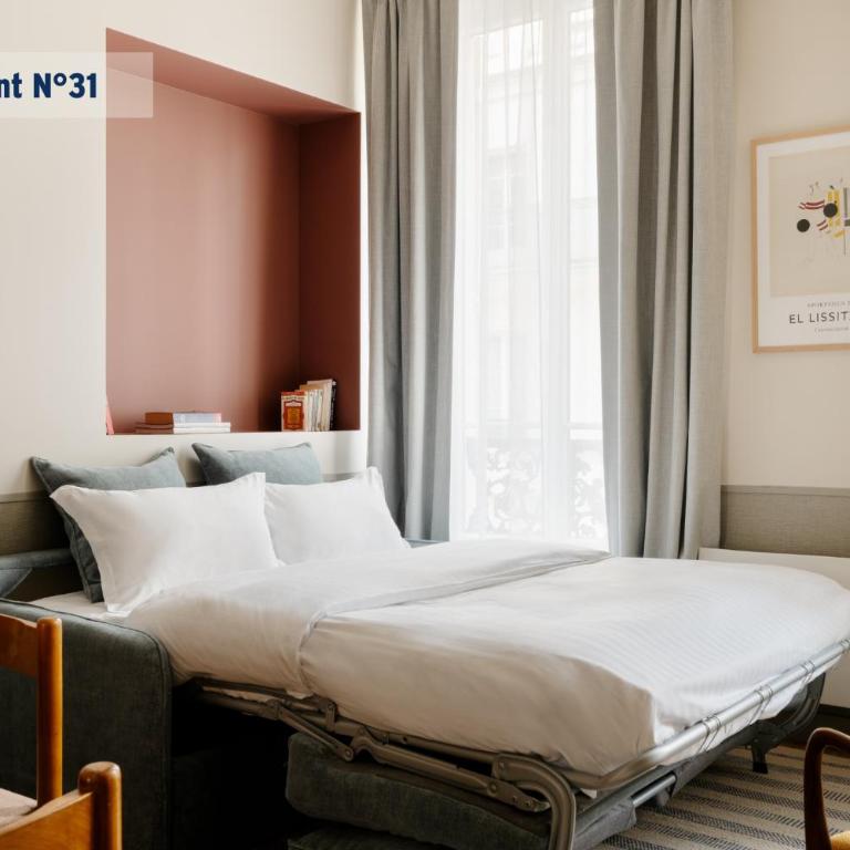 Edgar Suites Saint-Lazare - Amsterdam - Appartement N° 31 : 3 Chambres - 8