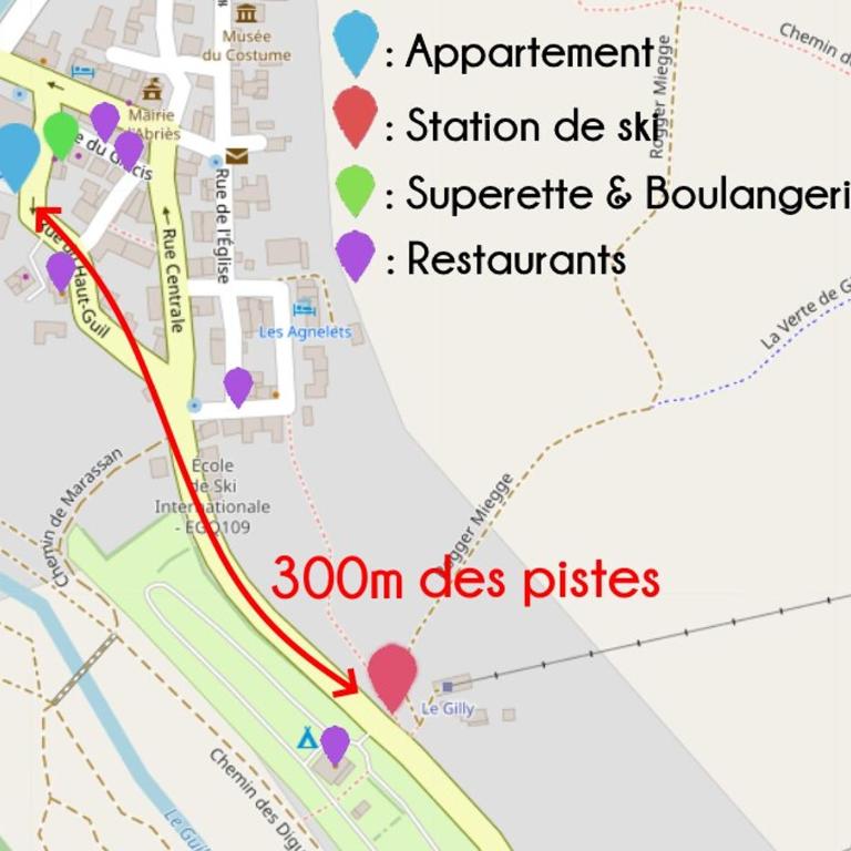 Appartement familial Abries - Jacuzzi et piscine - Pied des pistes - Appartement 2 Chambres - 9