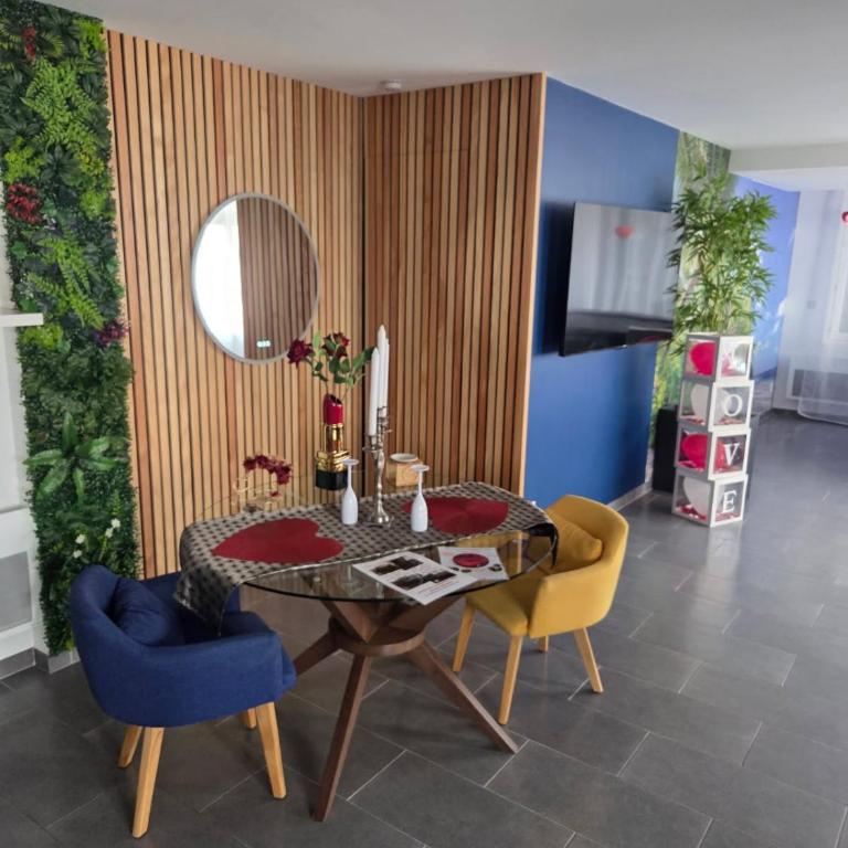 L'escale du désir, Spa privatif - Appartement 1 Chambre - 10
