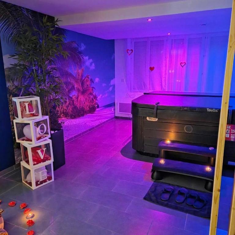 L'escale du désir, Spa privatif - Appartement 1 Chambre - 7