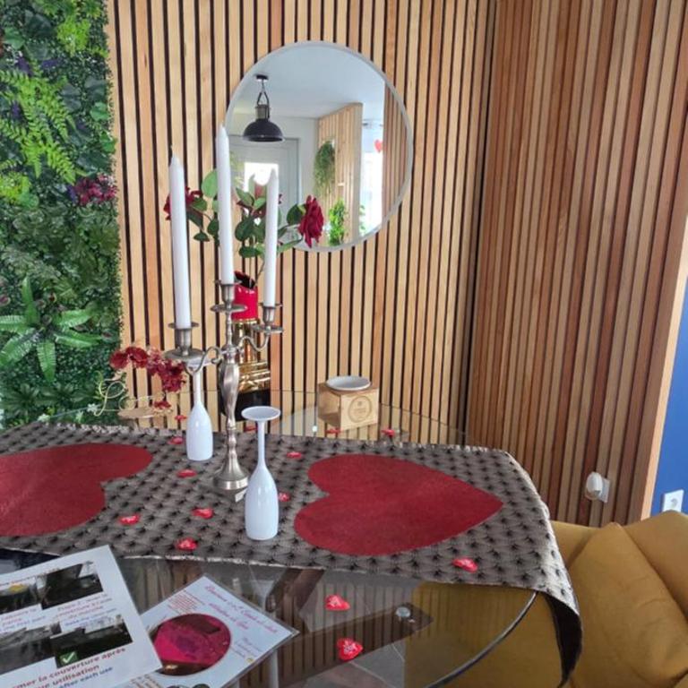 L'escale du désir, Spa privatif - Appartement 1 Chambre - 5