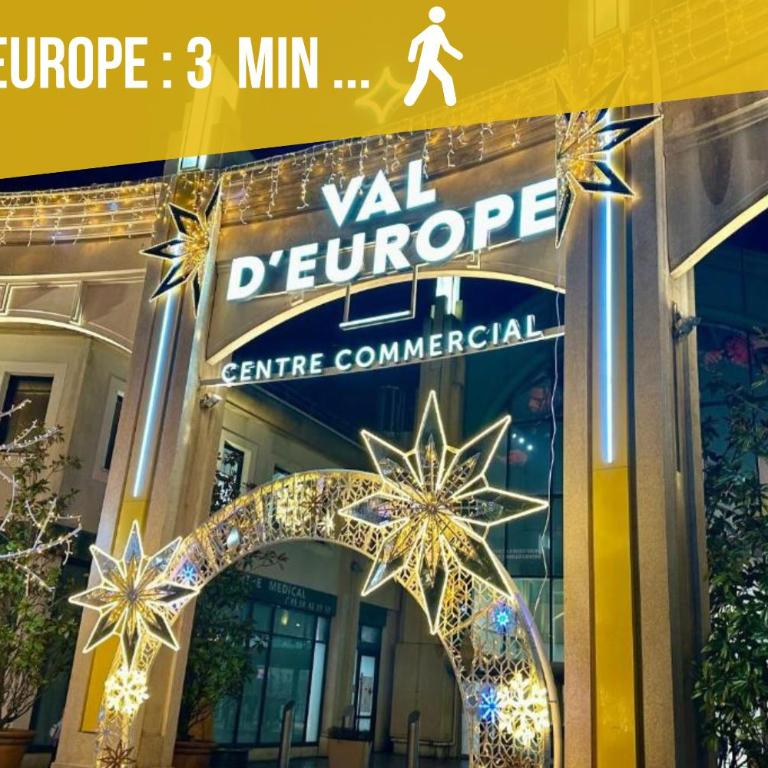 Le Chaleureux - 5' Disney - 3' Val d'Europe - Parking Free - Appartamento con 2 Camere da Letto - 37